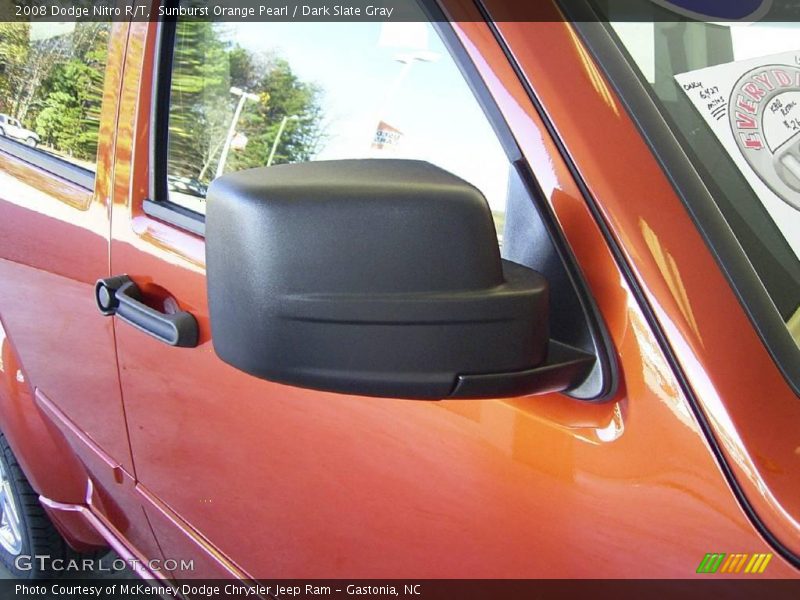 Sunburst Orange Pearl / Dark Slate Gray 2008 Dodge Nitro R/T