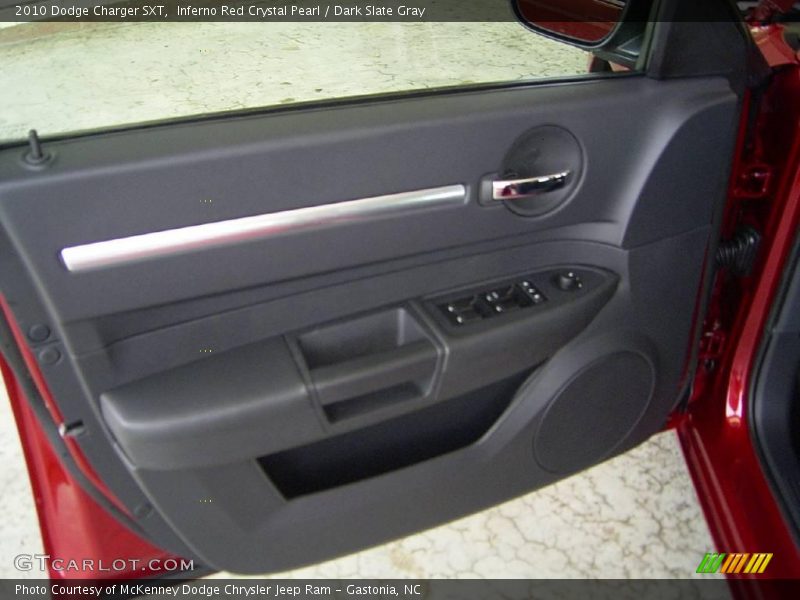 Inferno Red Crystal Pearl / Dark Slate Gray 2010 Dodge Charger SXT