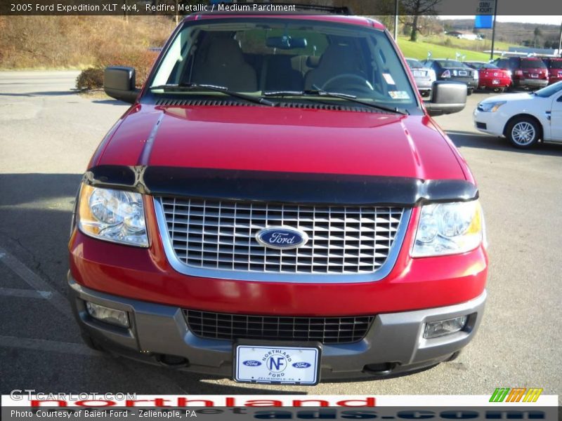 Redfire Metallic / Medium Parchment 2005 Ford Expedition XLT 4x4