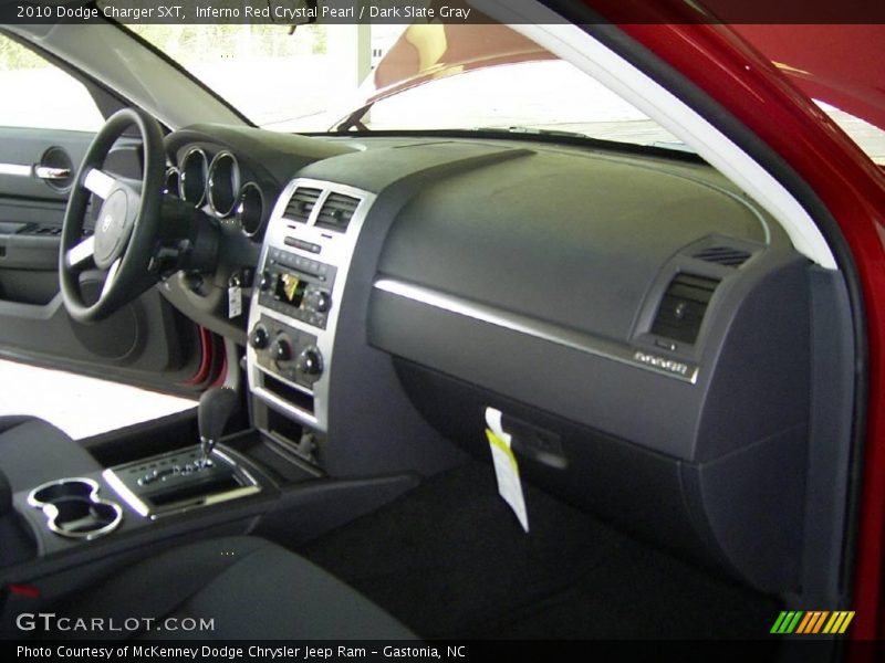 Inferno Red Crystal Pearl / Dark Slate Gray 2010 Dodge Charger SXT