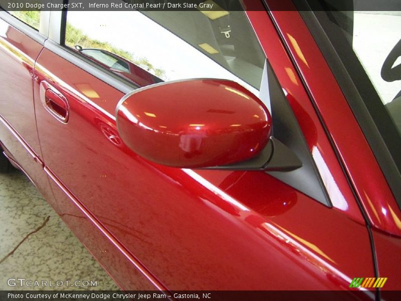Inferno Red Crystal Pearl / Dark Slate Gray 2010 Dodge Charger SXT