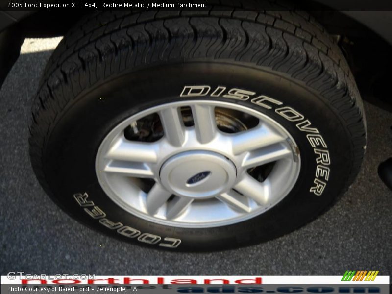 Redfire Metallic / Medium Parchment 2005 Ford Expedition XLT 4x4