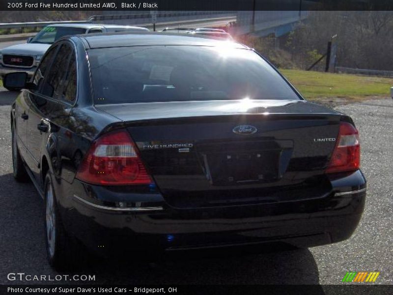 Black / Black 2005 Ford Five Hundred Limited AWD