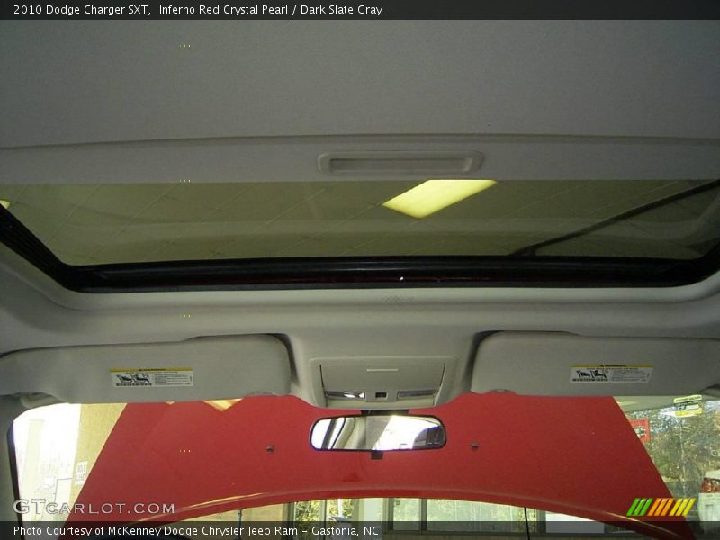 Inferno Red Crystal Pearl / Dark Slate Gray 2010 Dodge Charger SXT
