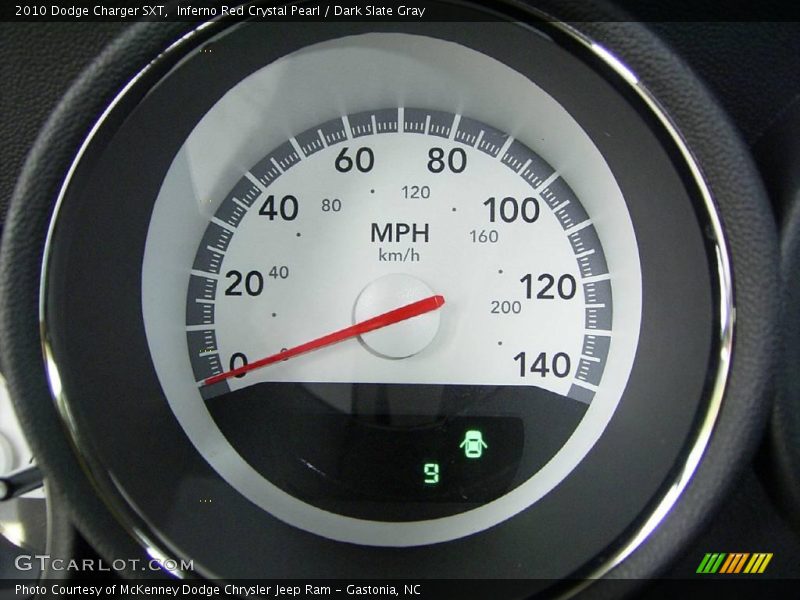 Inferno Red Crystal Pearl / Dark Slate Gray 2010 Dodge Charger SXT