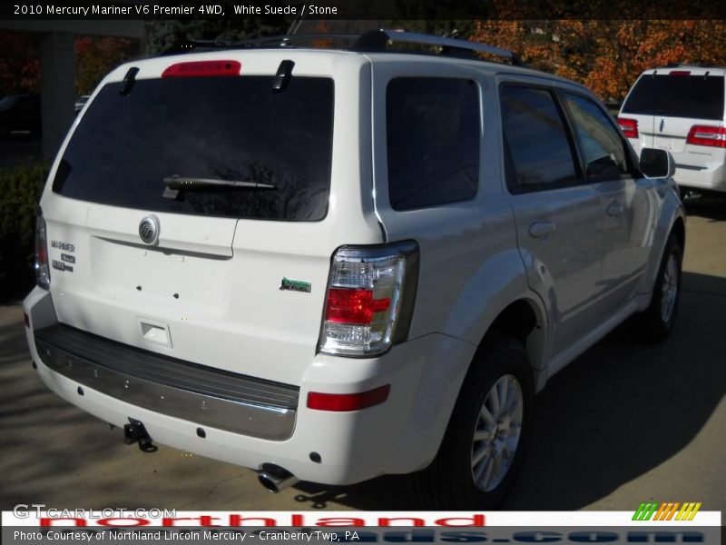 White Suede / Stone 2010 Mercury Mariner V6 Premier 4WD