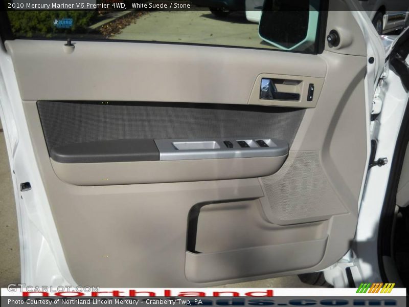 White Suede / Stone 2010 Mercury Mariner V6 Premier 4WD