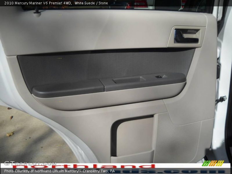 White Suede / Stone 2010 Mercury Mariner V6 Premier 4WD
