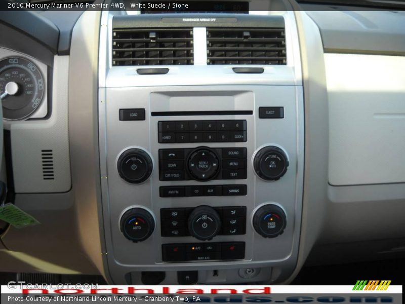 White Suede / Stone 2010 Mercury Mariner V6 Premier 4WD