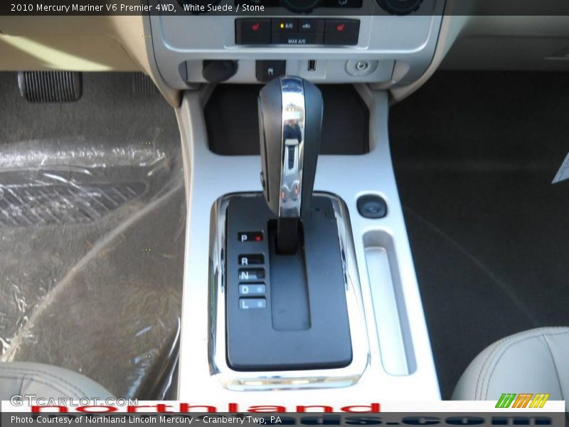 White Suede / Stone 2010 Mercury Mariner V6 Premier 4WD