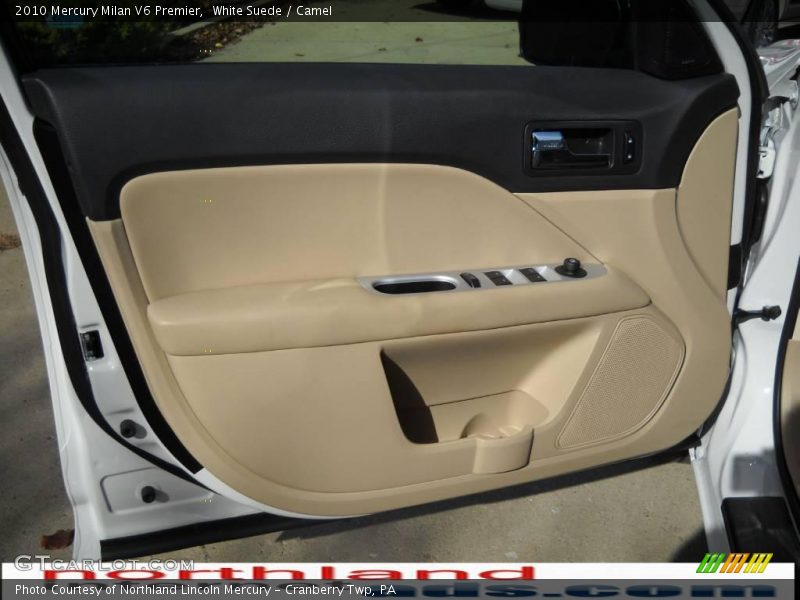 White Suede / Camel 2010 Mercury Milan V6 Premier