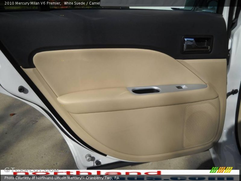 White Suede / Camel 2010 Mercury Milan V6 Premier