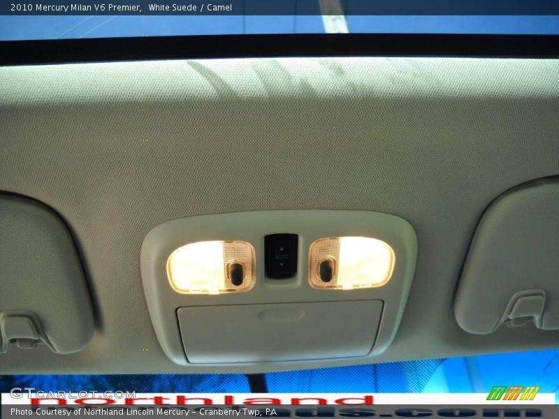 White Suede / Camel 2010 Mercury Milan V6 Premier