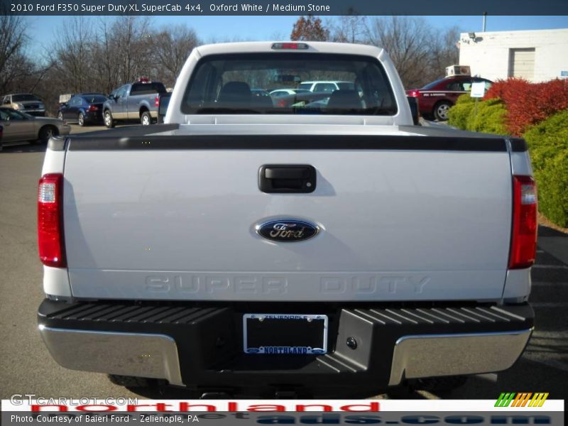 Oxford White / Medium Stone 2010 Ford F350 Super Duty XL SuperCab 4x4