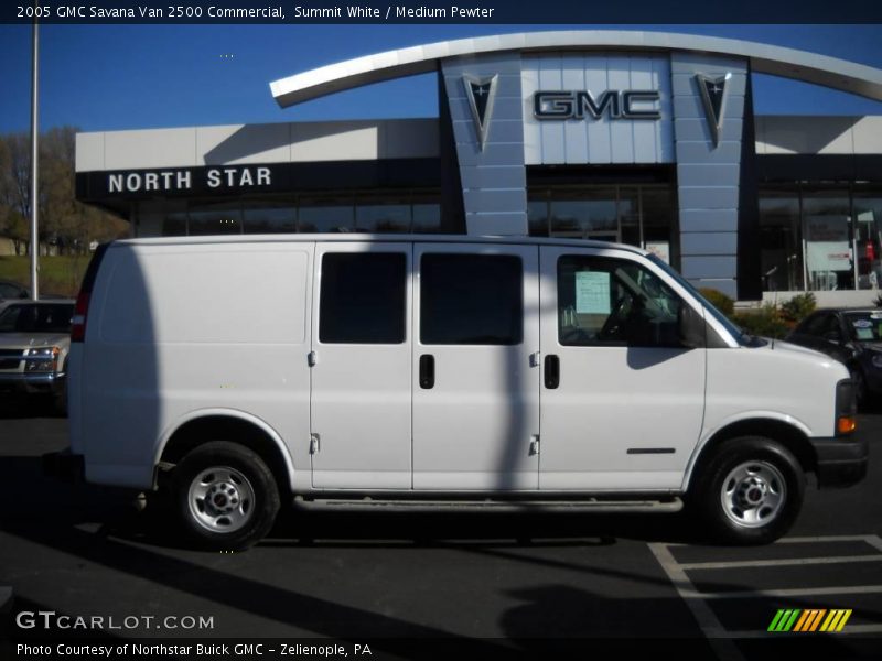 Summit White / Medium Pewter 2005 GMC Savana Van 2500 Commercial