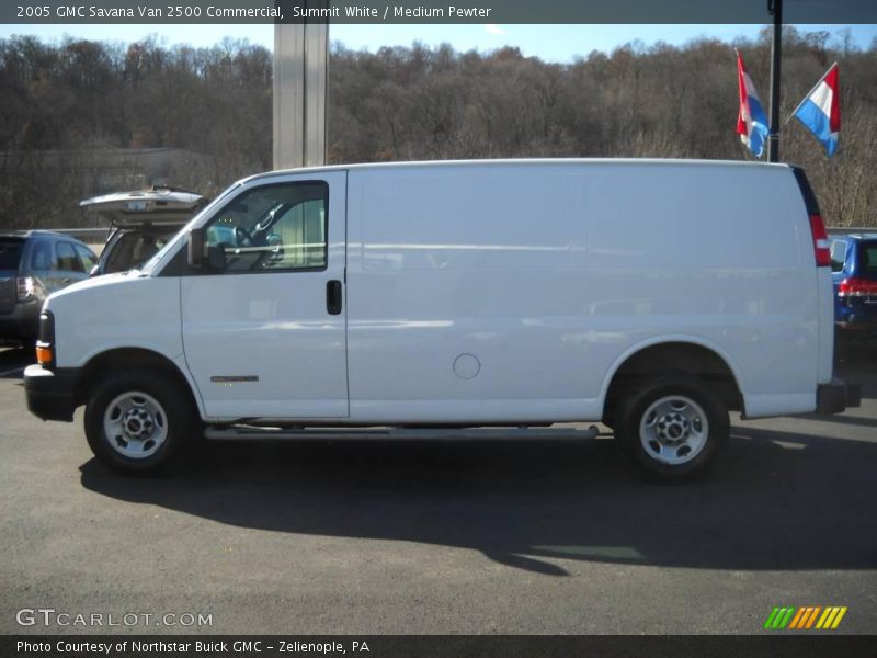 Summit White / Medium Pewter 2005 GMC Savana Van 2500 Commercial