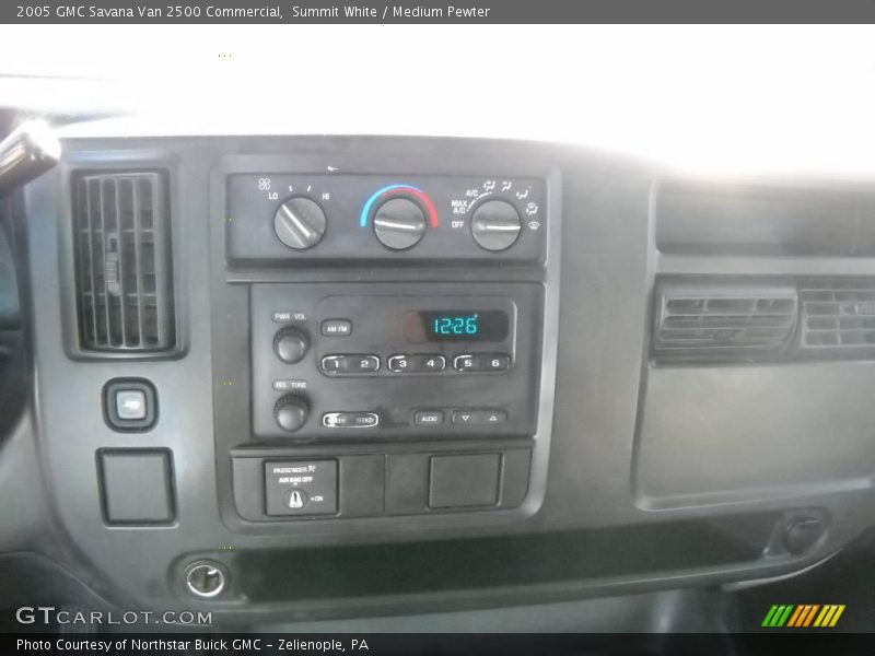 Summit White / Medium Pewter 2005 GMC Savana Van 2500 Commercial