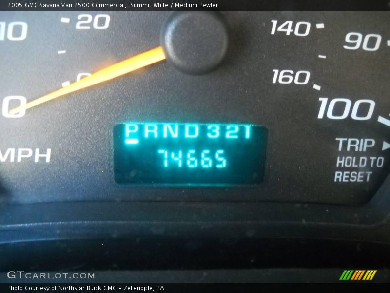 Summit White / Medium Pewter 2005 GMC Savana Van 2500 Commercial