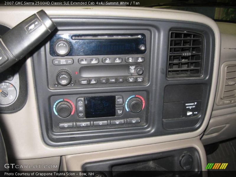 Summit White / Tan 2007 GMC Sierra 2500HD Classic SLE Extended Cab 4x4