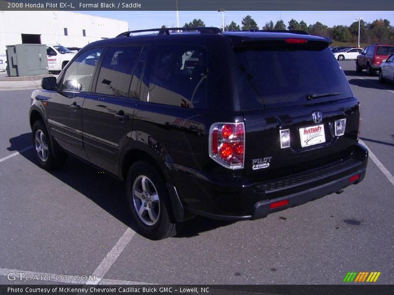 Formal Black / Saddle 2008 Honda Pilot EX-L