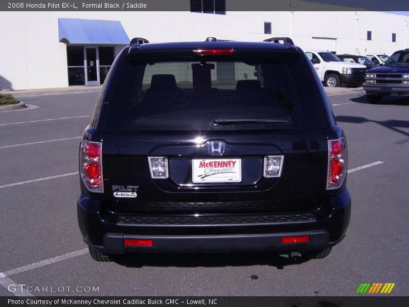 Formal Black / Saddle 2008 Honda Pilot EX-L