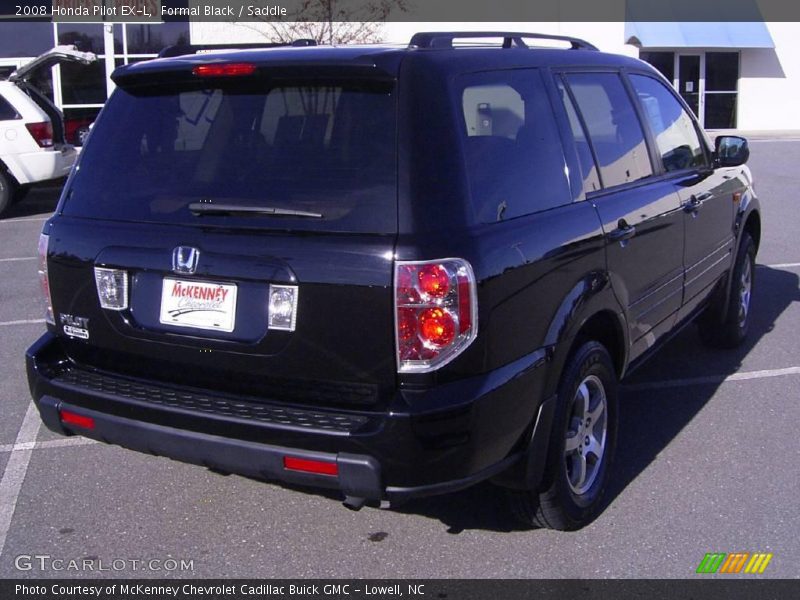 Formal Black / Saddle 2008 Honda Pilot EX-L