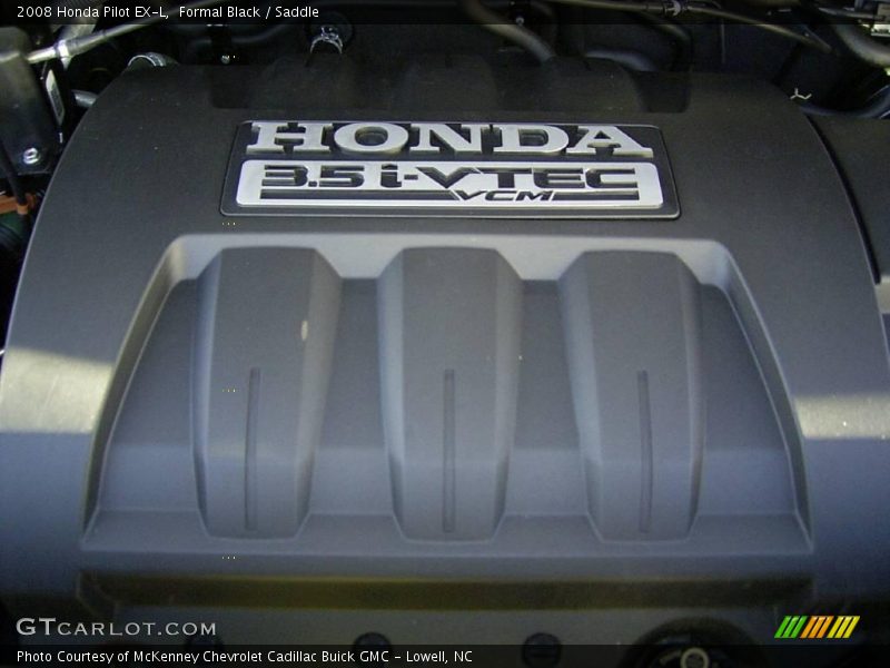 Formal Black / Saddle 2008 Honda Pilot EX-L