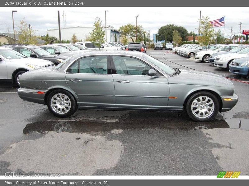 Quartz Metallic / Dove 2004 Jaguar XJ XJ8
