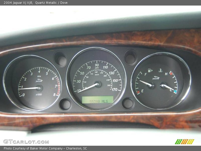 Quartz Metallic / Dove 2004 Jaguar XJ XJ8