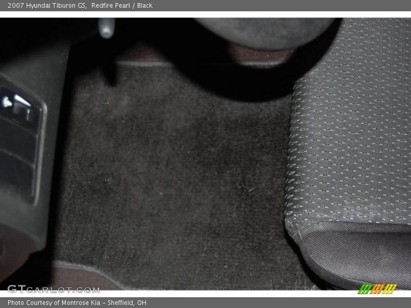 Redfire Pearl / Black 2007 Hyundai Tiburon GS