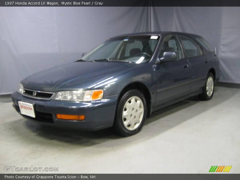 Mystic Blue Pearl / Gray 1997 Honda Accord LX Wagon