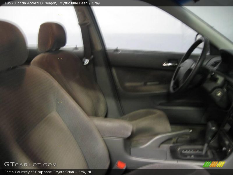 Mystic Blue Pearl / Gray 1997 Honda Accord LX Wagon