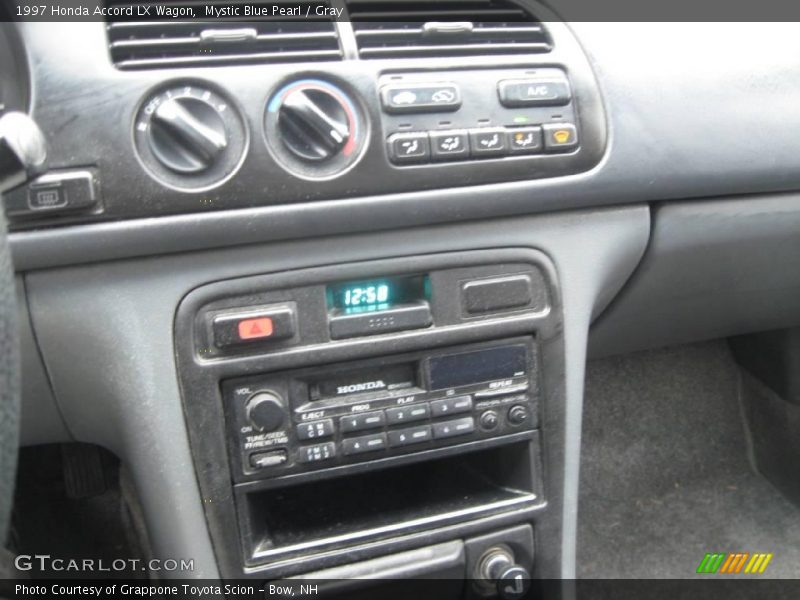 Mystic Blue Pearl / Gray 1997 Honda Accord LX Wagon