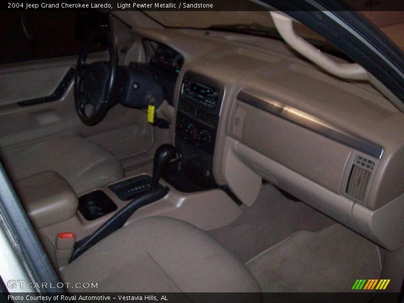 Light Pewter Metallic / Sandstone 2004 Jeep Grand Cherokee Laredo