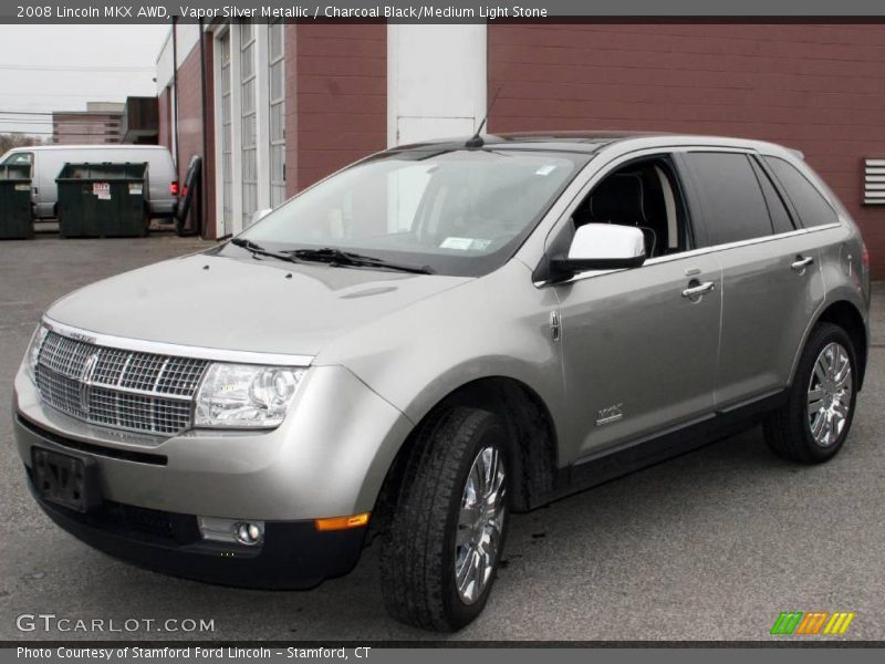 Vapor Silver Metallic / Charcoal Black/Medium Light Stone 2008 Lincoln MKX AWD