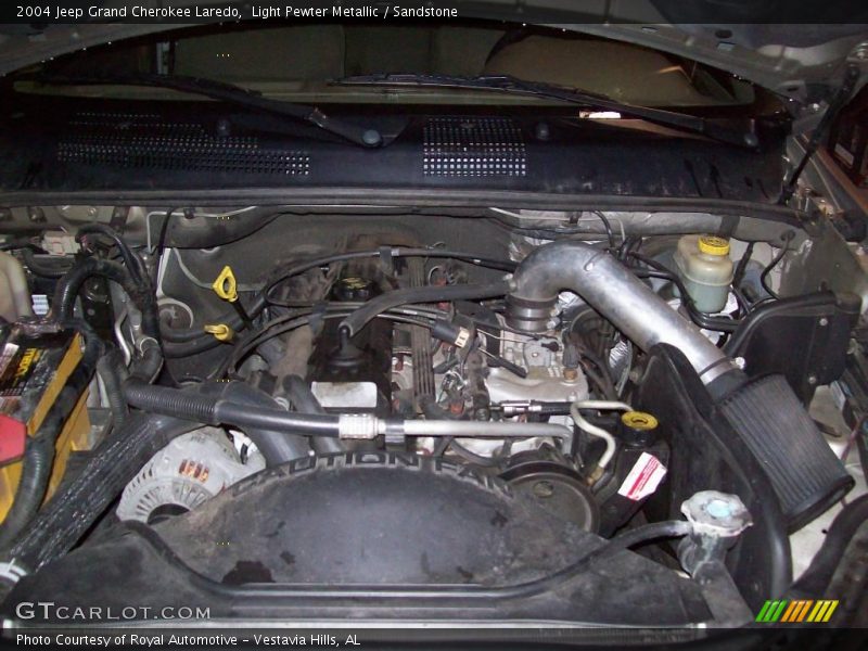 Light Pewter Metallic / Sandstone 2004 Jeep Grand Cherokee Laredo