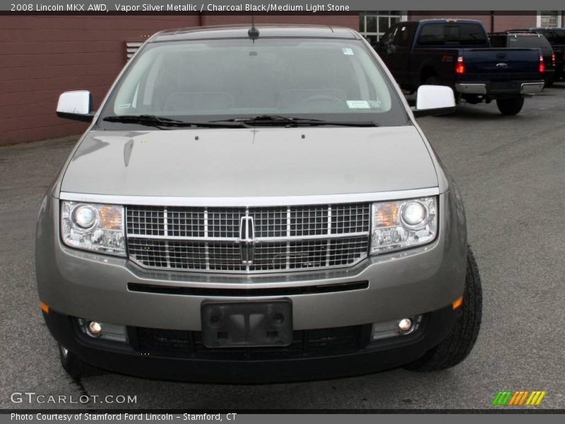 Vapor Silver Metallic / Charcoal Black/Medium Light Stone 2008 Lincoln MKX AWD