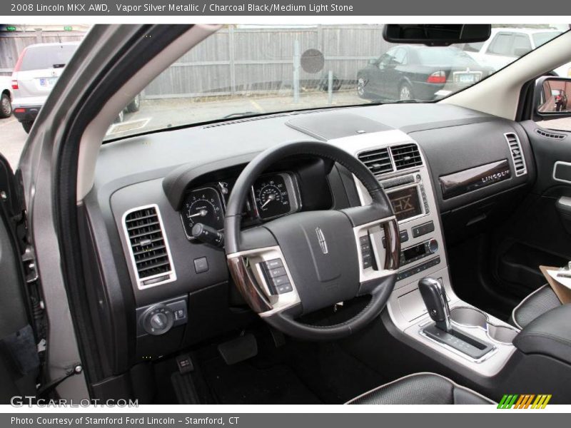 Vapor Silver Metallic / Charcoal Black/Medium Light Stone 2008 Lincoln MKX AWD