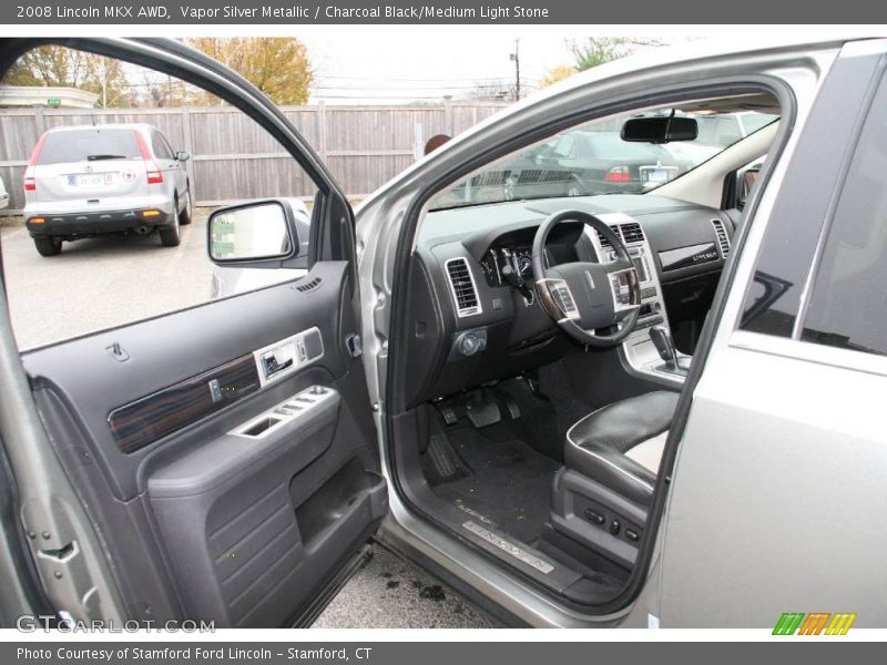 Vapor Silver Metallic / Charcoal Black/Medium Light Stone 2008 Lincoln MKX AWD