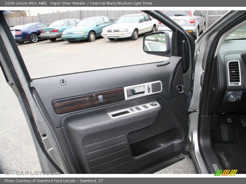 Vapor Silver Metallic / Charcoal Black/Medium Light Stone 2008 Lincoln MKX AWD