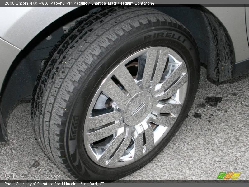 Vapor Silver Metallic / Charcoal Black/Medium Light Stone 2008 Lincoln MKX AWD