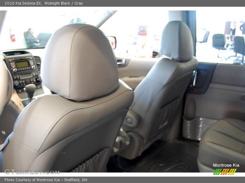 Midnight Black / Gray 2010 Kia Sedona EX