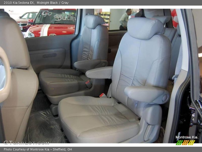 Midnight Black / Gray 2010 Kia Sedona EX