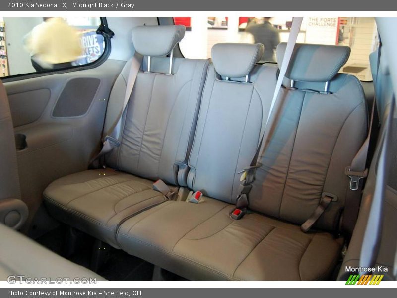 Midnight Black / Gray 2010 Kia Sedona EX