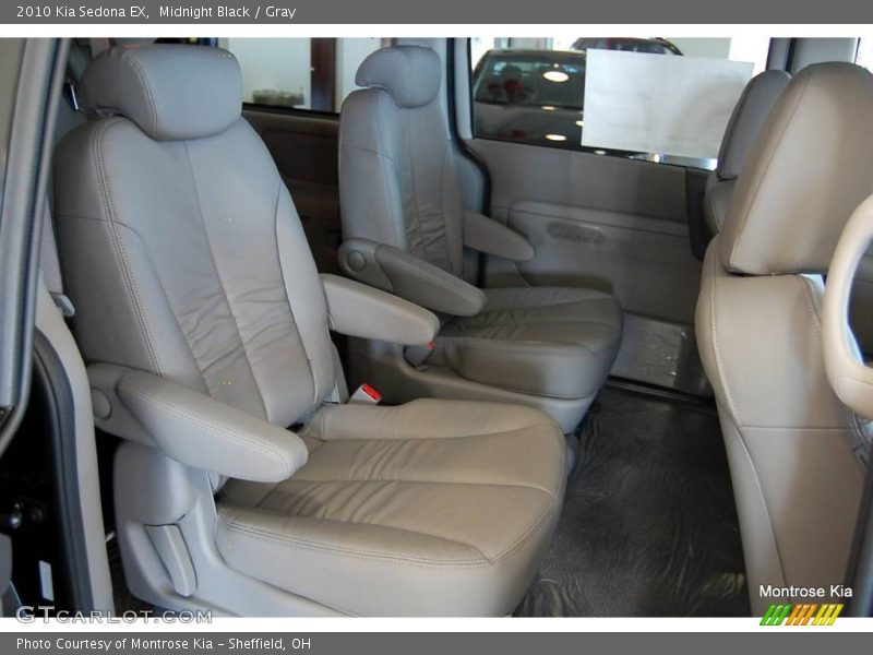Midnight Black / Gray 2010 Kia Sedona EX