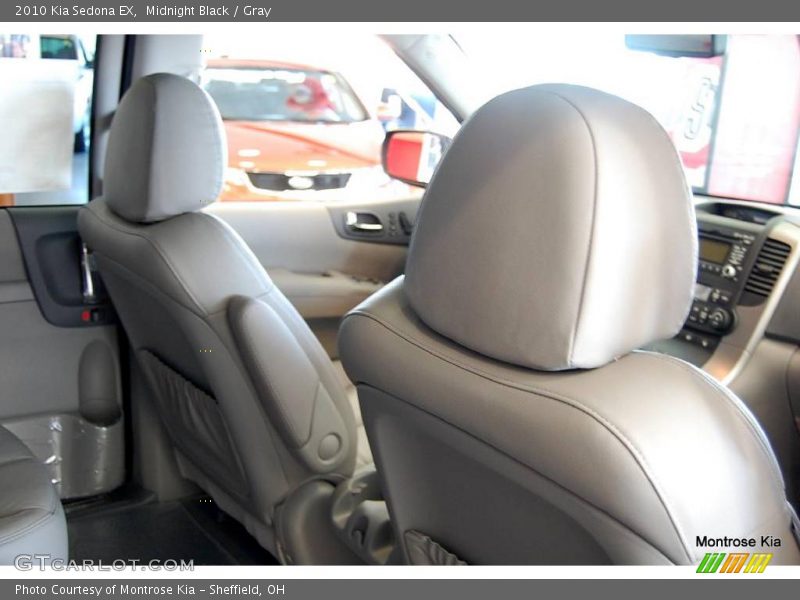 Midnight Black / Gray 2010 Kia Sedona EX