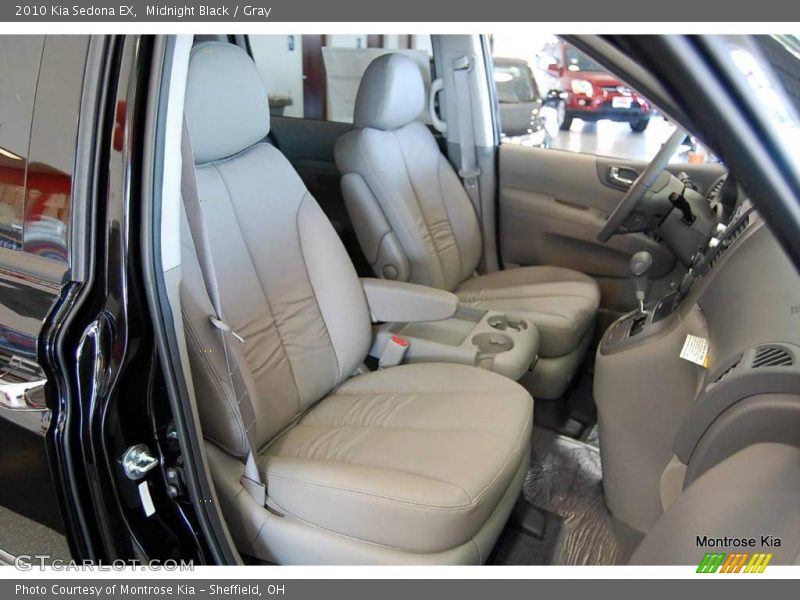 Midnight Black / Gray 2010 Kia Sedona EX