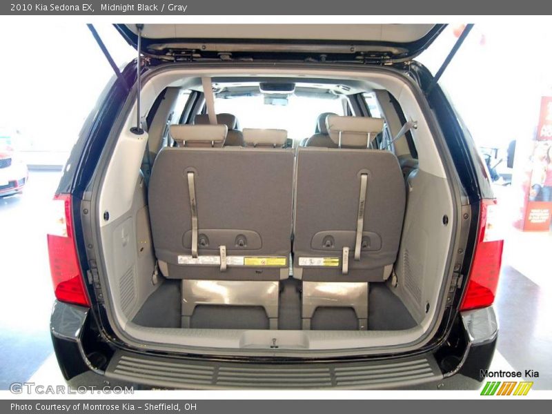 Midnight Black / Gray 2010 Kia Sedona EX