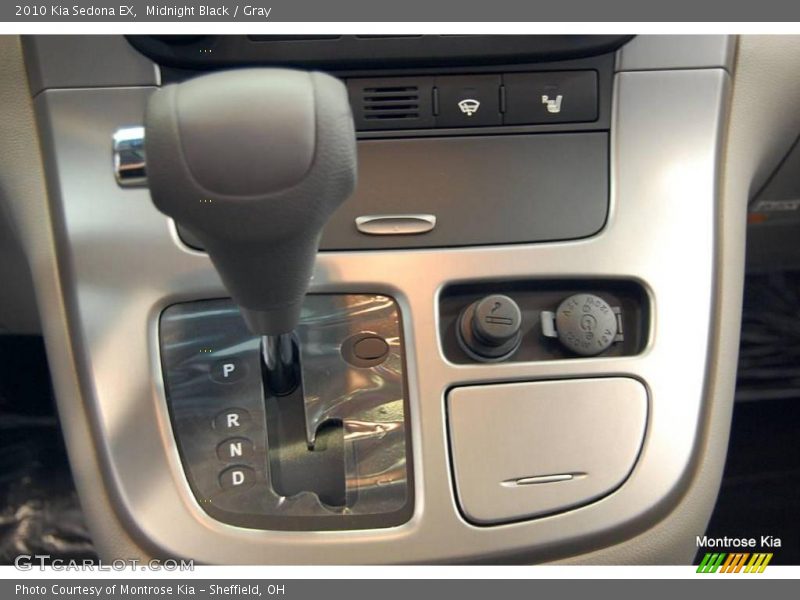 Midnight Black / Gray 2010 Kia Sedona EX
