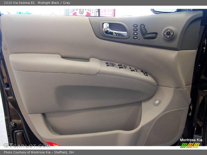 Midnight Black / Gray 2010 Kia Sedona EX